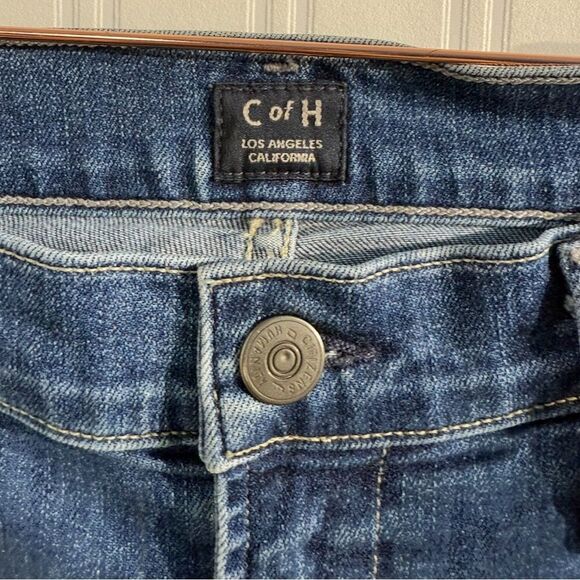 Citizens of Humanity Jeans Rocket Crop High Rise Skinny Raw Hem Stretch Size 28 - Picture 7 of 12